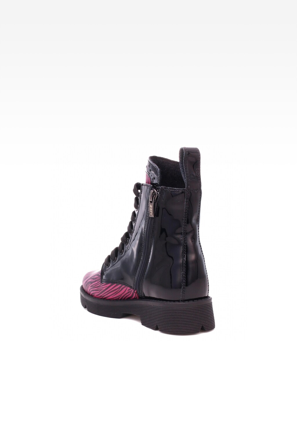 Trzewiki ocieplane BARTEK 7343-KPPP, dla dziewcząt, czarno-różowy Widok 5