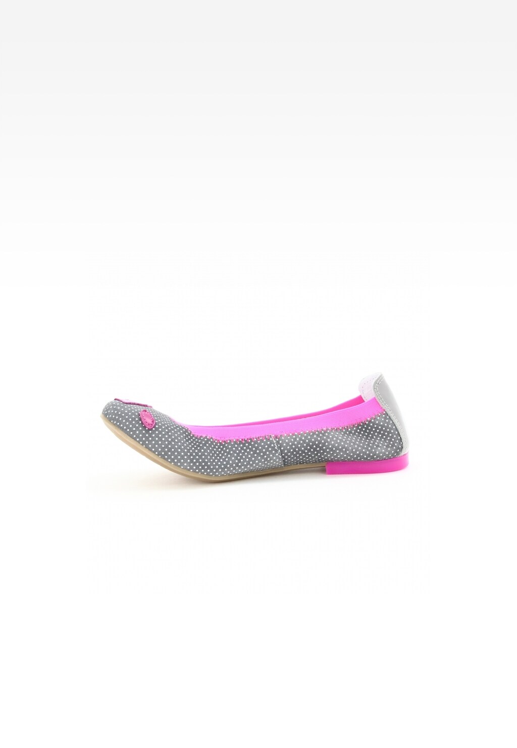 Wizytowe BARTEK T-18654/1FX II, dla dziewcząt, szaro-różowy Widok 5