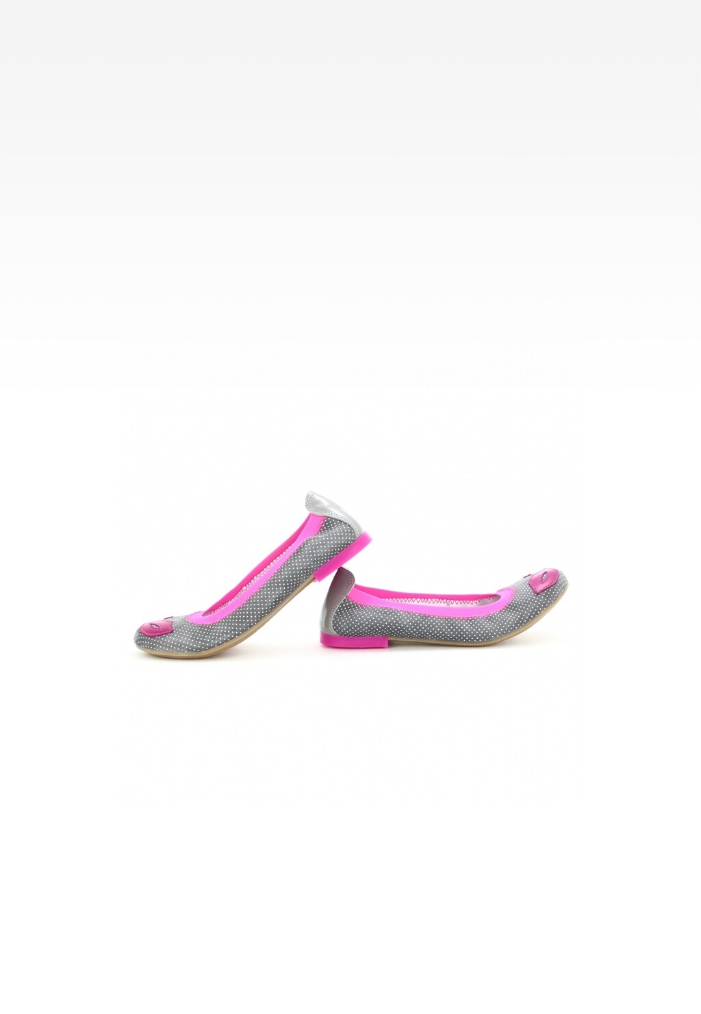 Wizytowe BARTEK T-18654/1FX II, dla dziewcząt, szaro-różowy Widok 7