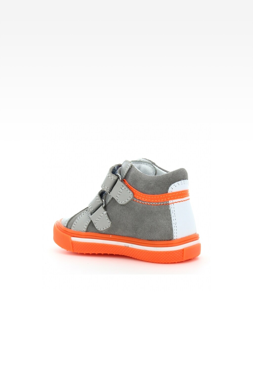 Trzewiki BARTEK W-81812/0X7 II, dla dziewcząt, szaro-pomarańczowy Widok 5