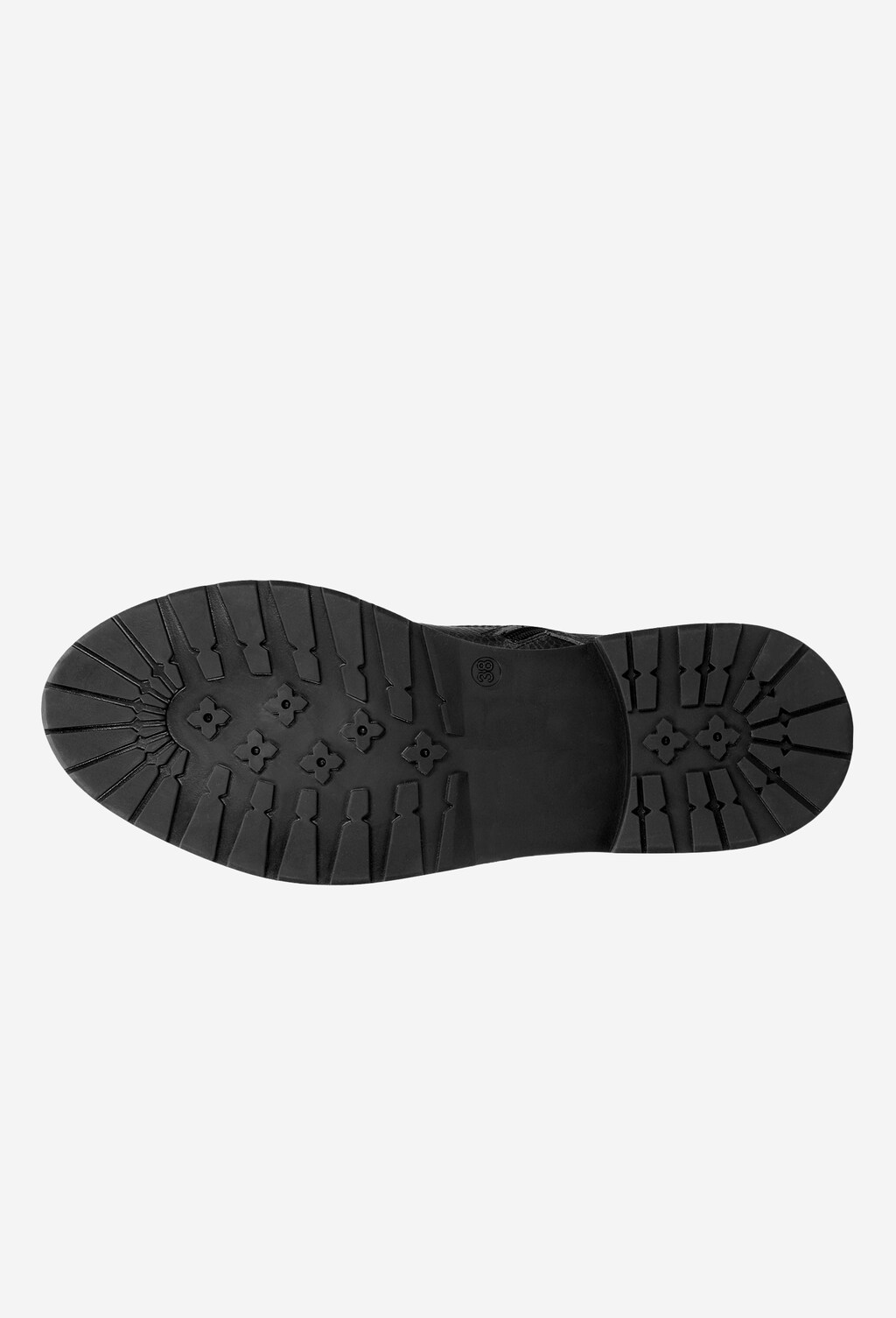 Jednoduché dámske členkové čižmy z prírodnej kože 64034-51 Widok 6