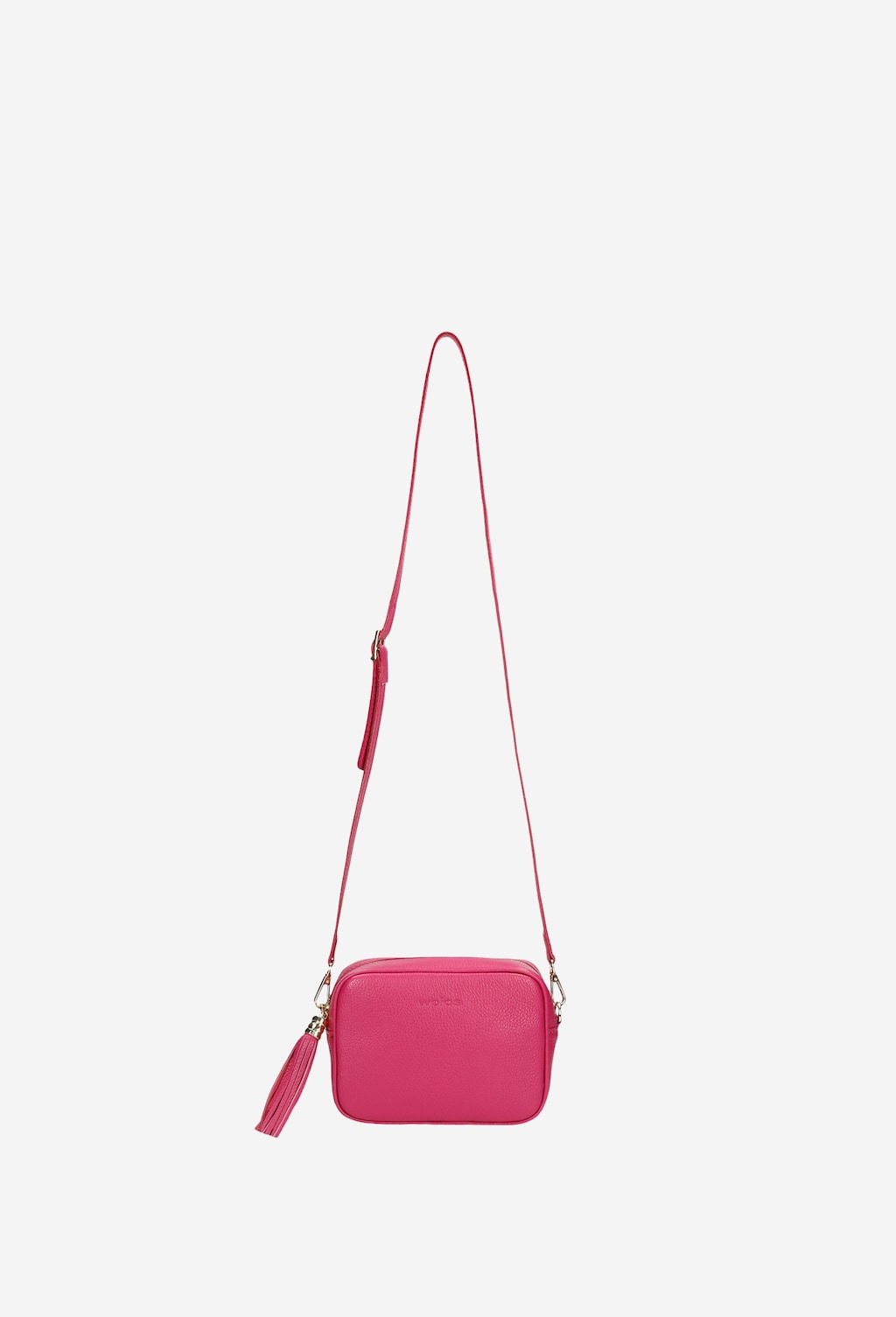 Nieduża fuksjowa torebka damska z kolekcji limitowanej 80102-55 Widok 5