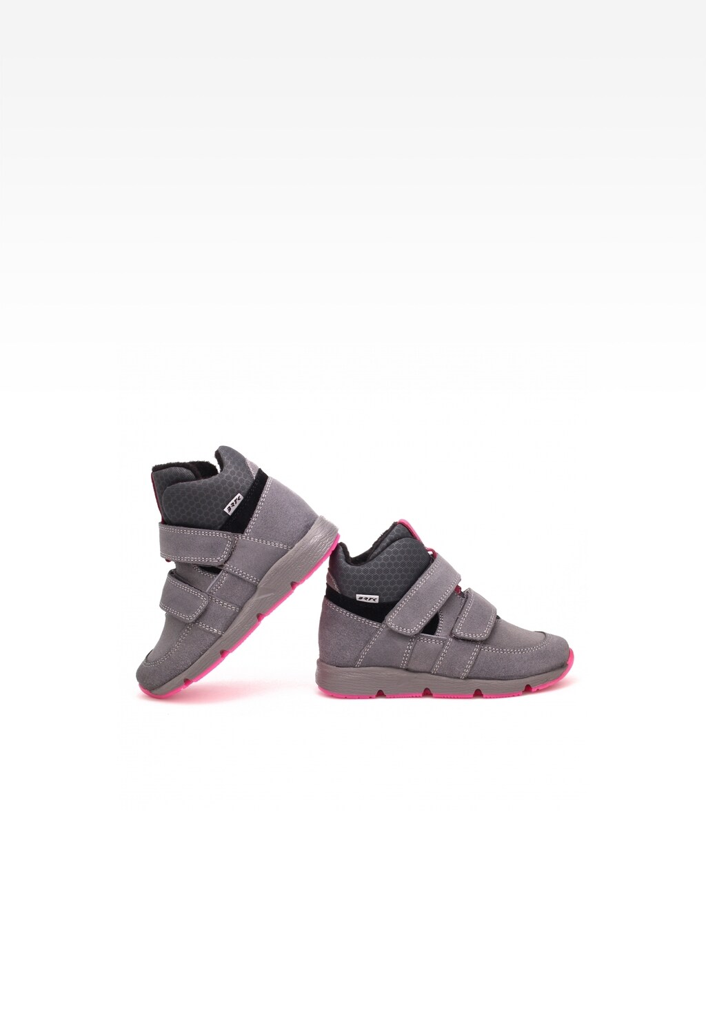 Trzewiki ocieplane BARTEK 4018-K59P, dla dziewcząt, różowo-szary Widok 7
