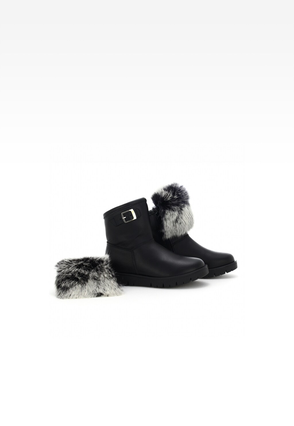 Botki BARTEK T-24406/SZ/N2, dla dziewcząt, czarny Widok 9