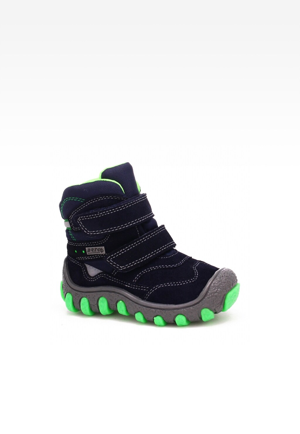 Trzewiki ocieplane BARTEK 91762/0-57A, dla chłopców, granatowo-zielony Widok 1