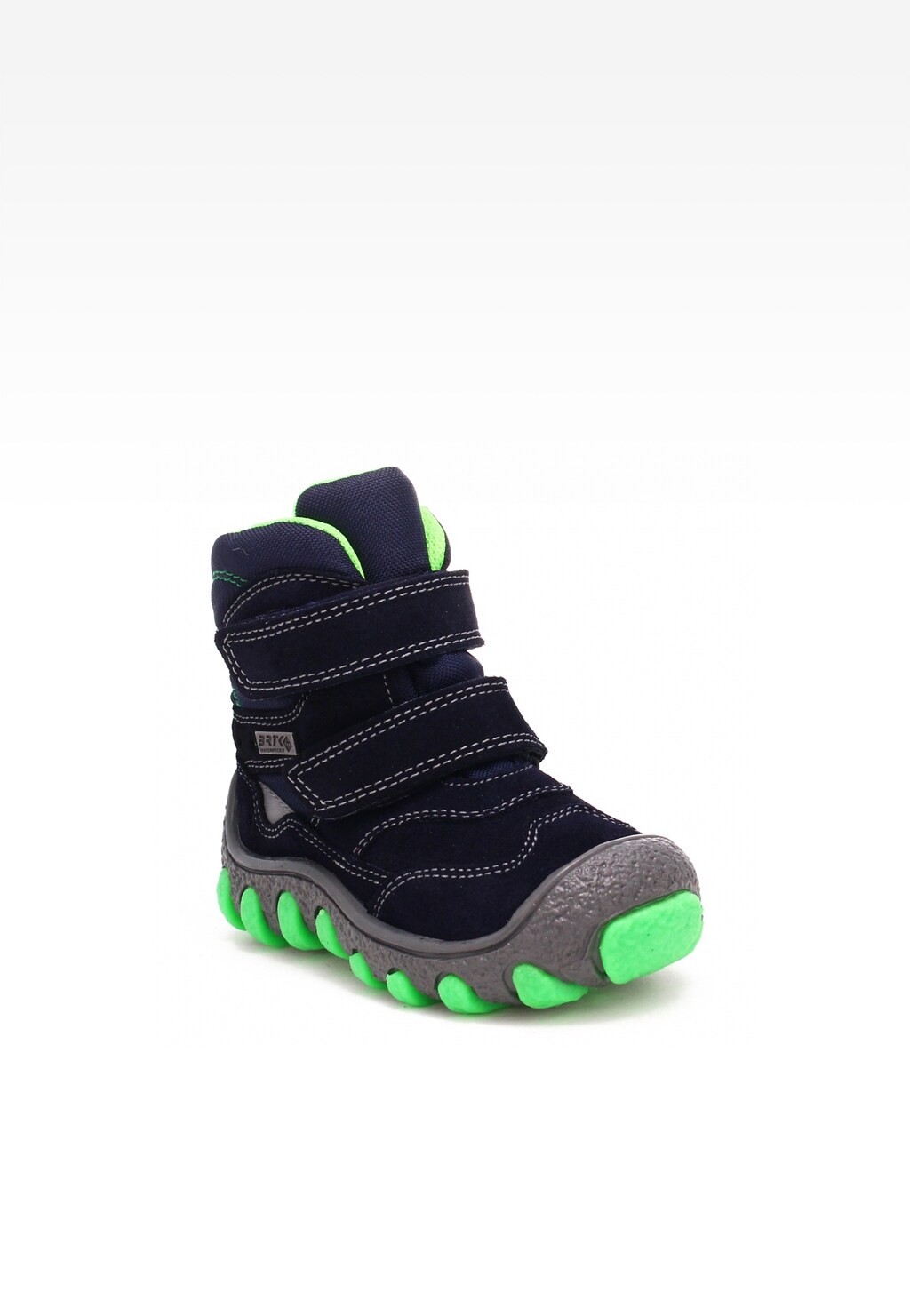 Trzewiki ocieplane BARTEK 91762/0-57A, dla chłopców, granatowo-zielony Widok 2