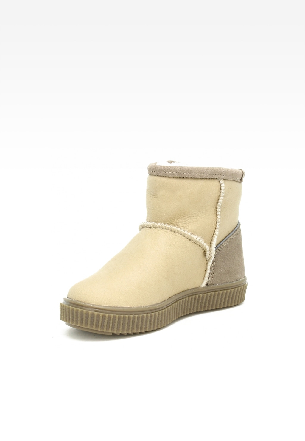 Zateplené kotníkové boty BARTEK 4037-KR80, pro dívky, béžové Widok 3