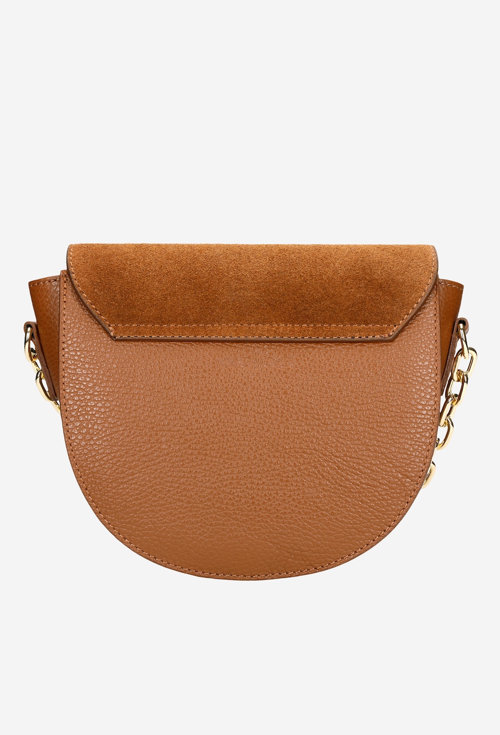 Jasnobrązowa torebka damska z łańcuszkiem 80109-73 Widok 4