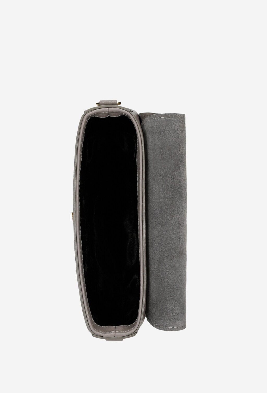 Popielata torebka damska w półksiężyc 80107-60 Widok 6
