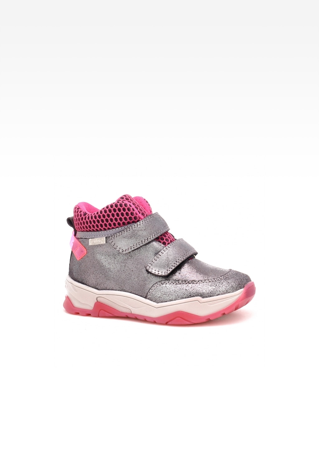 Trzewiki ocieplane BARTEK 7091-11MS, dla dziewcząt, srebrno-różowy Widok 1