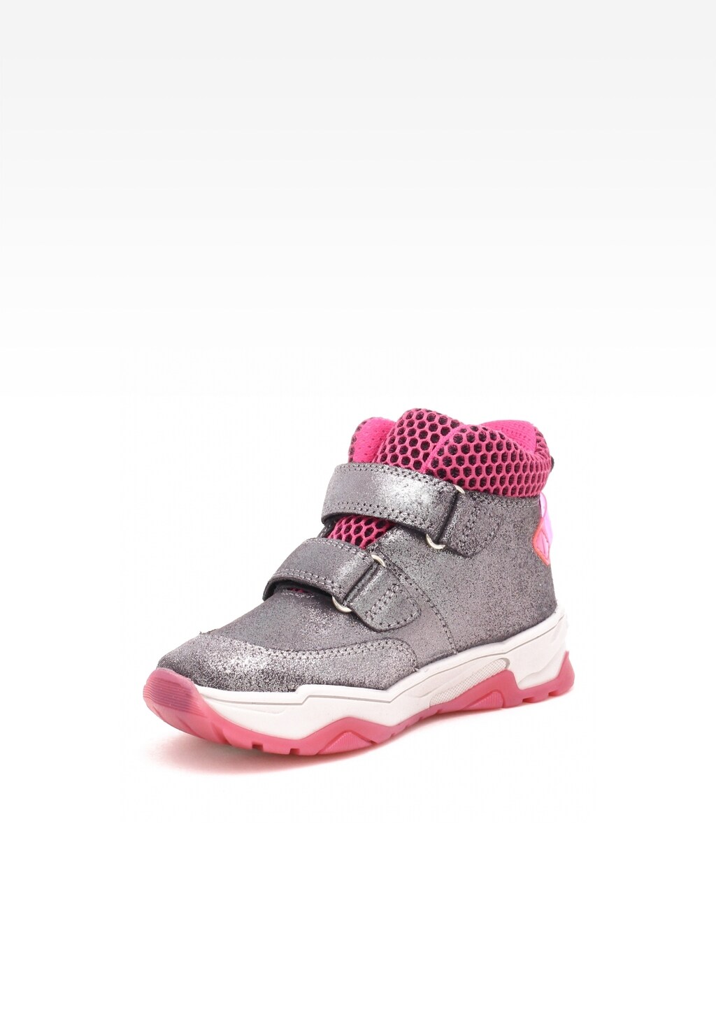 Trzewiki ocieplane BARTEK 7091-11MS, dla dziewcząt, srebrno-różowy Widok 3