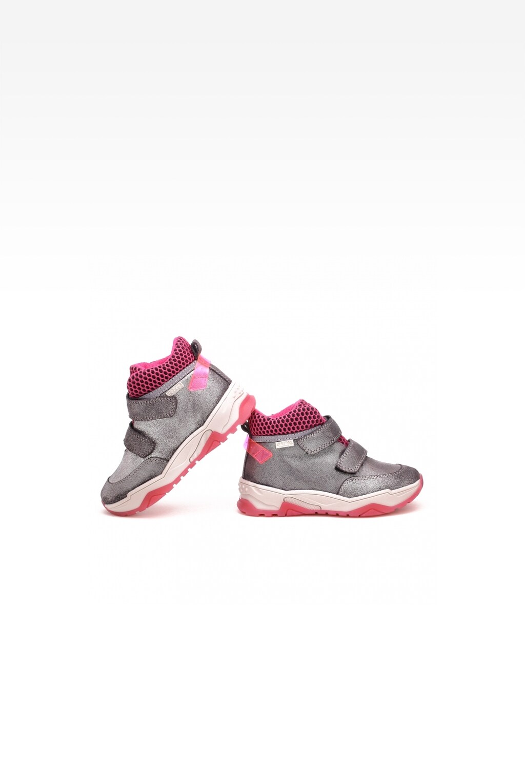 Trzewiki ocieplane BARTEK 7091-11MS, dla dziewcząt, srebrno-różowy Widok 7