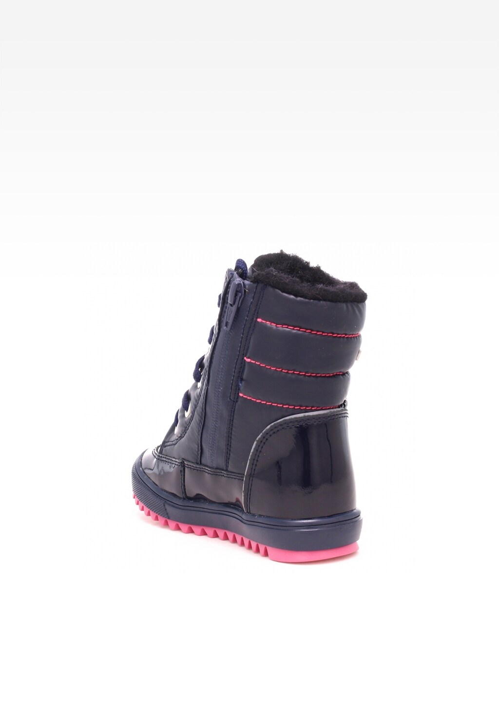 Trzewiki ocieplane BARTEK 7769-BAUL, dla dziewcząt, ciemno granatowo-różowy Widok 5
