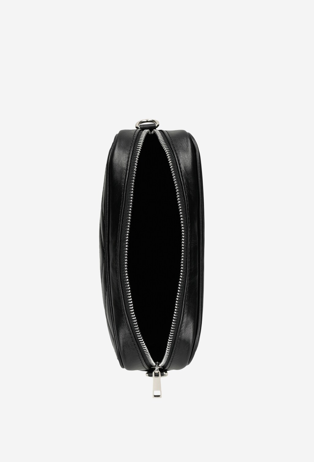 Czarna saszetka damska z pikowaniem 80098-51 Widok 7