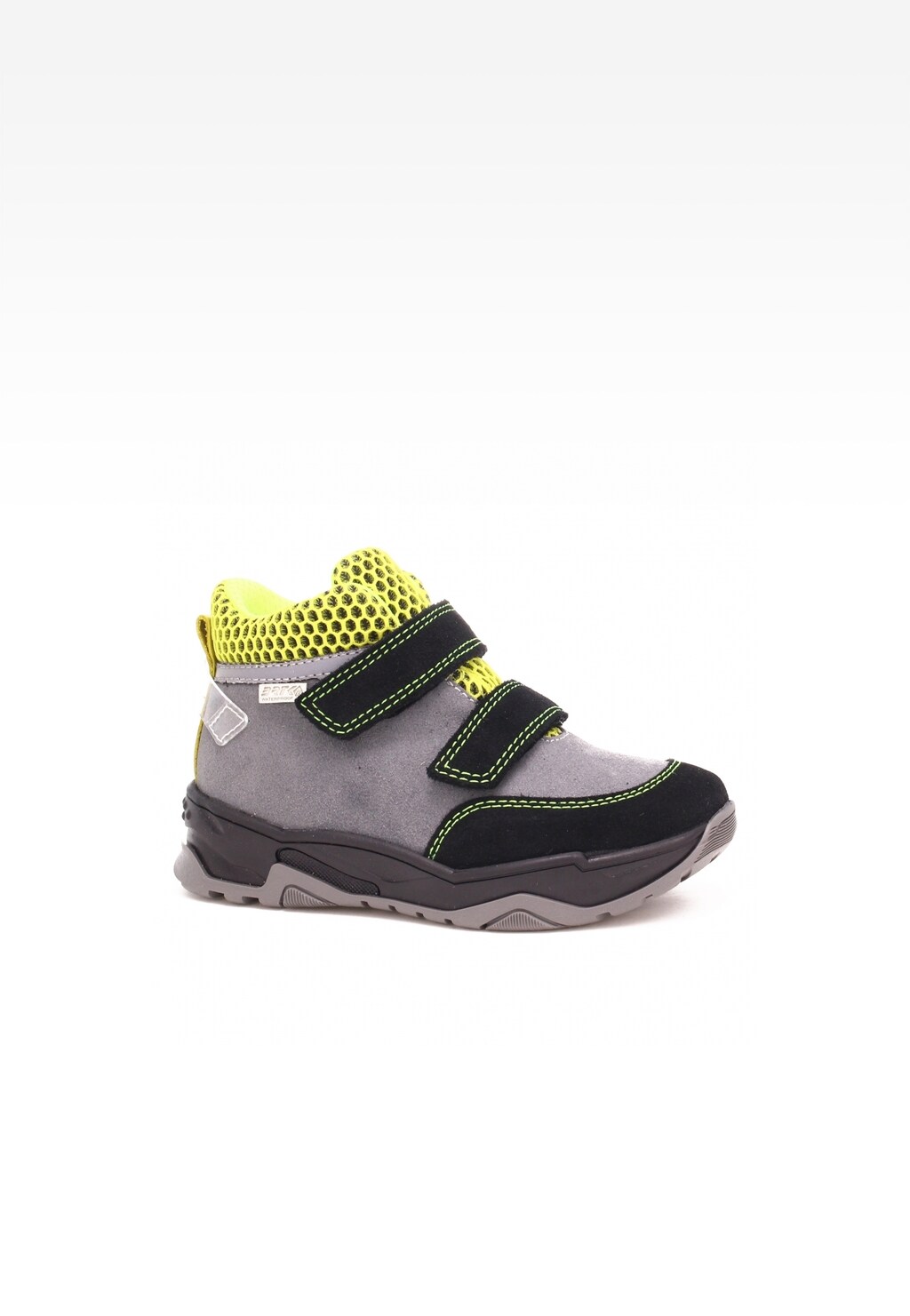 Trzewiki ocieplane BARTEK 7091-77GS, dla chłopców, szaro-czarno-żółty Widok 1