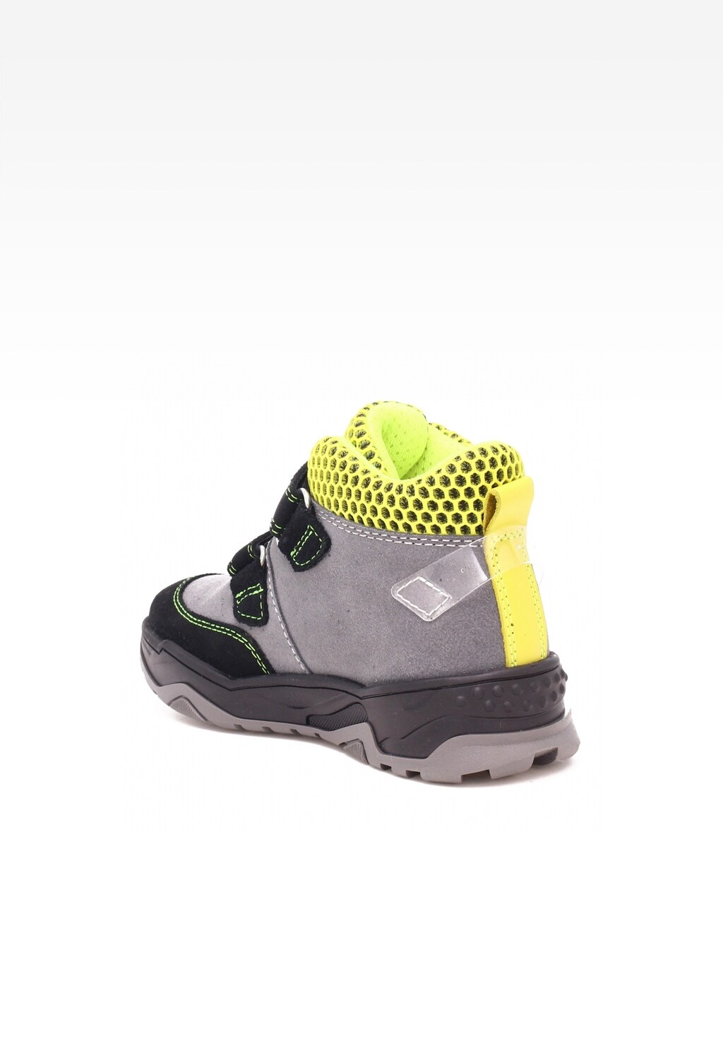 Trzewiki ocieplane BARTEK 7091-77GS, dla chłopców, szaro-czarno-żółty Widok 5