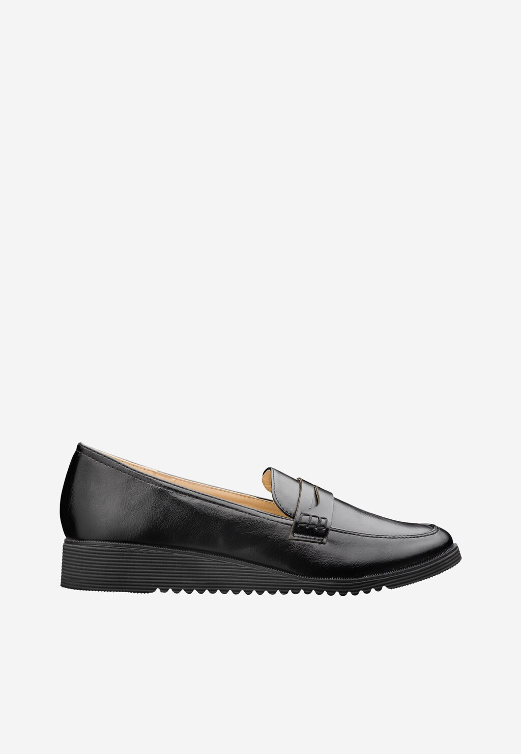 WJS czarne loafersy damskie WJS64004-51 Widok 1