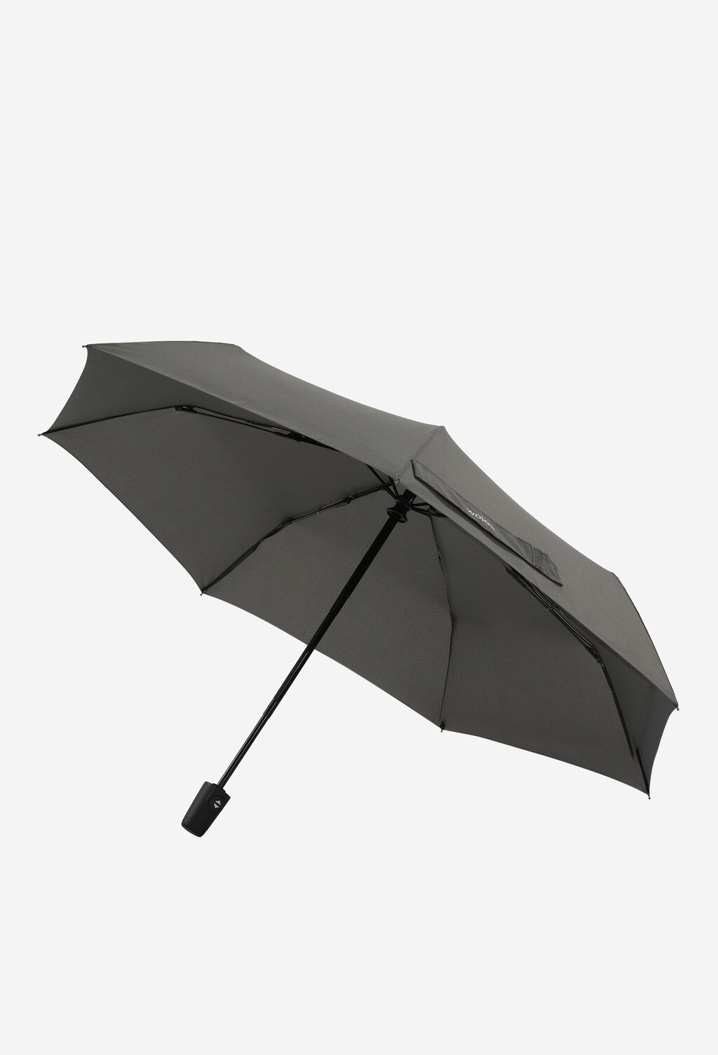 Szary parasol damski z podwójnym automatem 96702-10 Widok 1