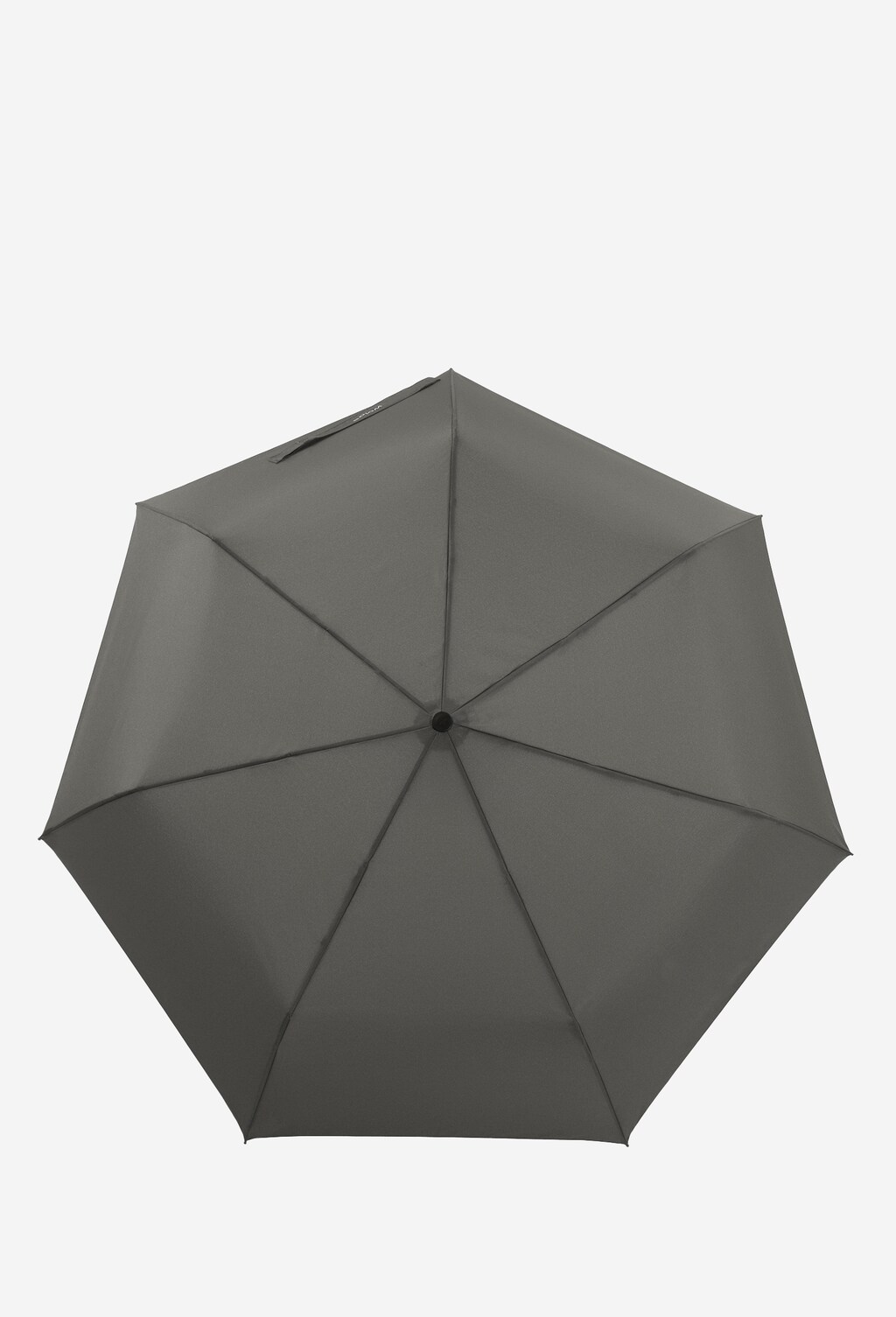 Szary parasol damski z podwójnym automatem 96702-10 Widok 3