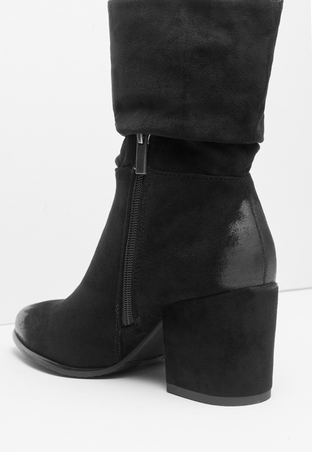 WJS czarne botki w stylu urban WJS46002-41 Widok 4