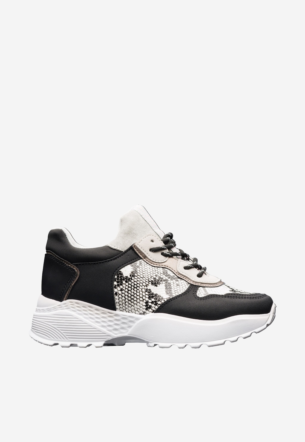 WJS półbuty damskie z motywem wężowej skóry WJS64005-11 Widok 2