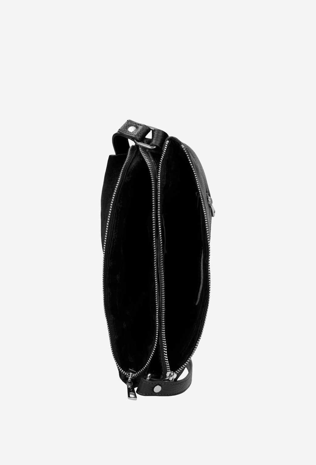 Mała czarna torebka damska  9851-71 Widok 5