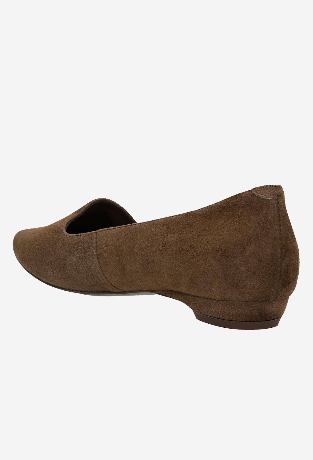 Brązowe lordsy damskie z noskiem do szpica 45005-62 Widok 4