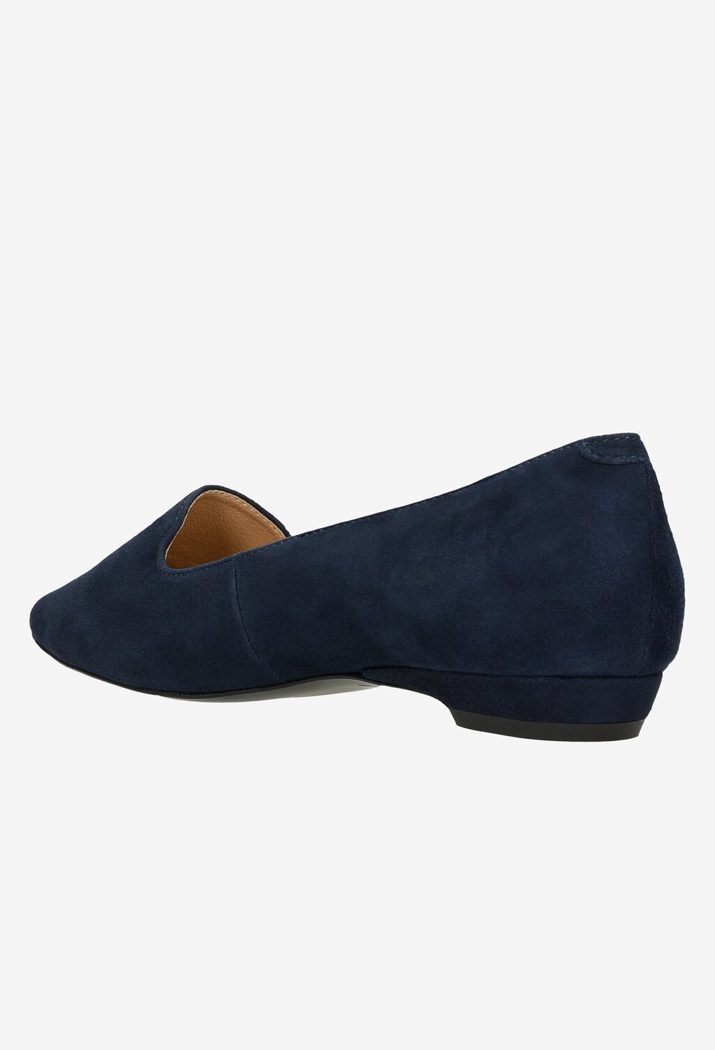 Welurowe lordsy damskie w kolorze granatowym 45005-66 Widok 4