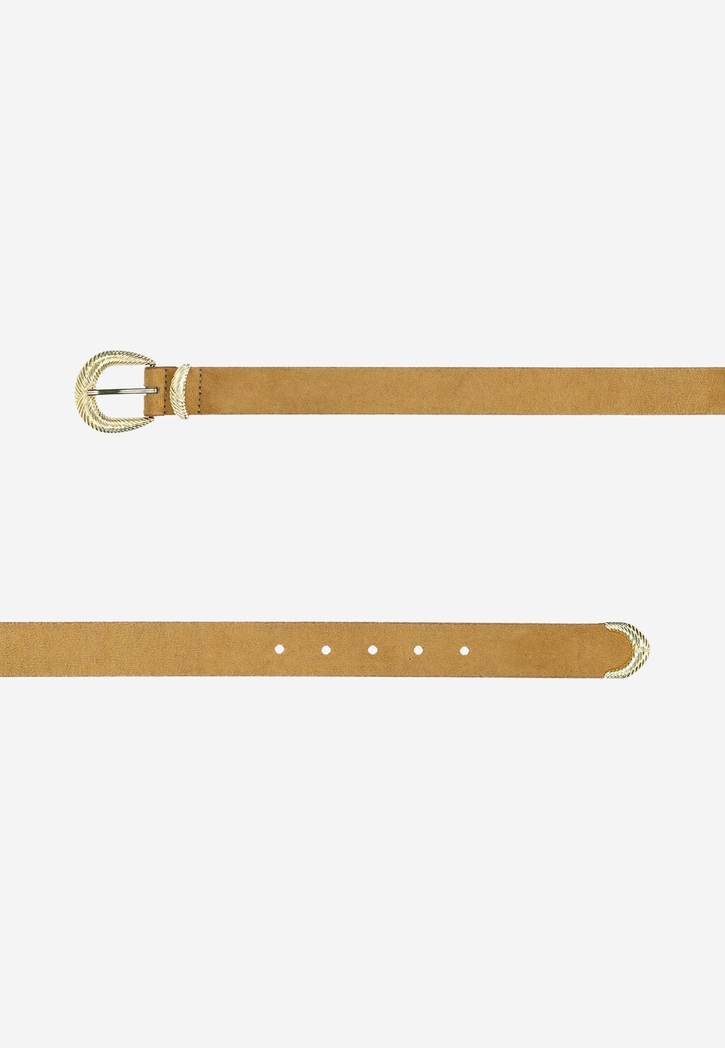 WJS pasek damski w kolorze jasnego brązu WJS91000-23 Widok 4