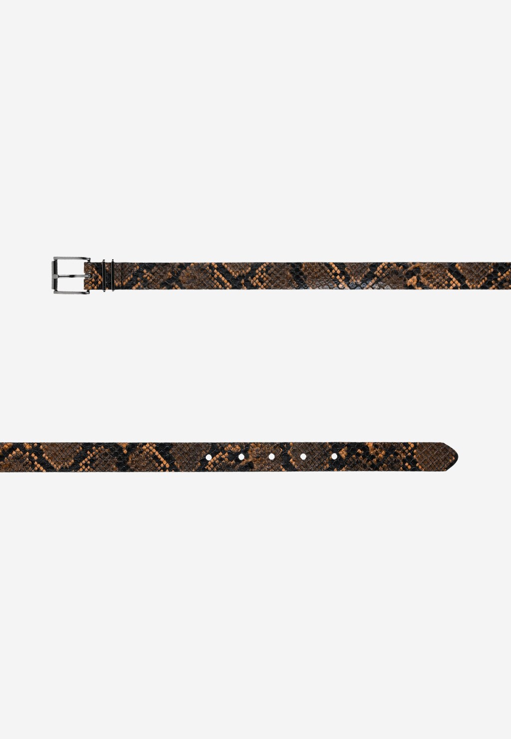 WJS czarno-brązowy pasek damski WJS91004-82 Widok 4