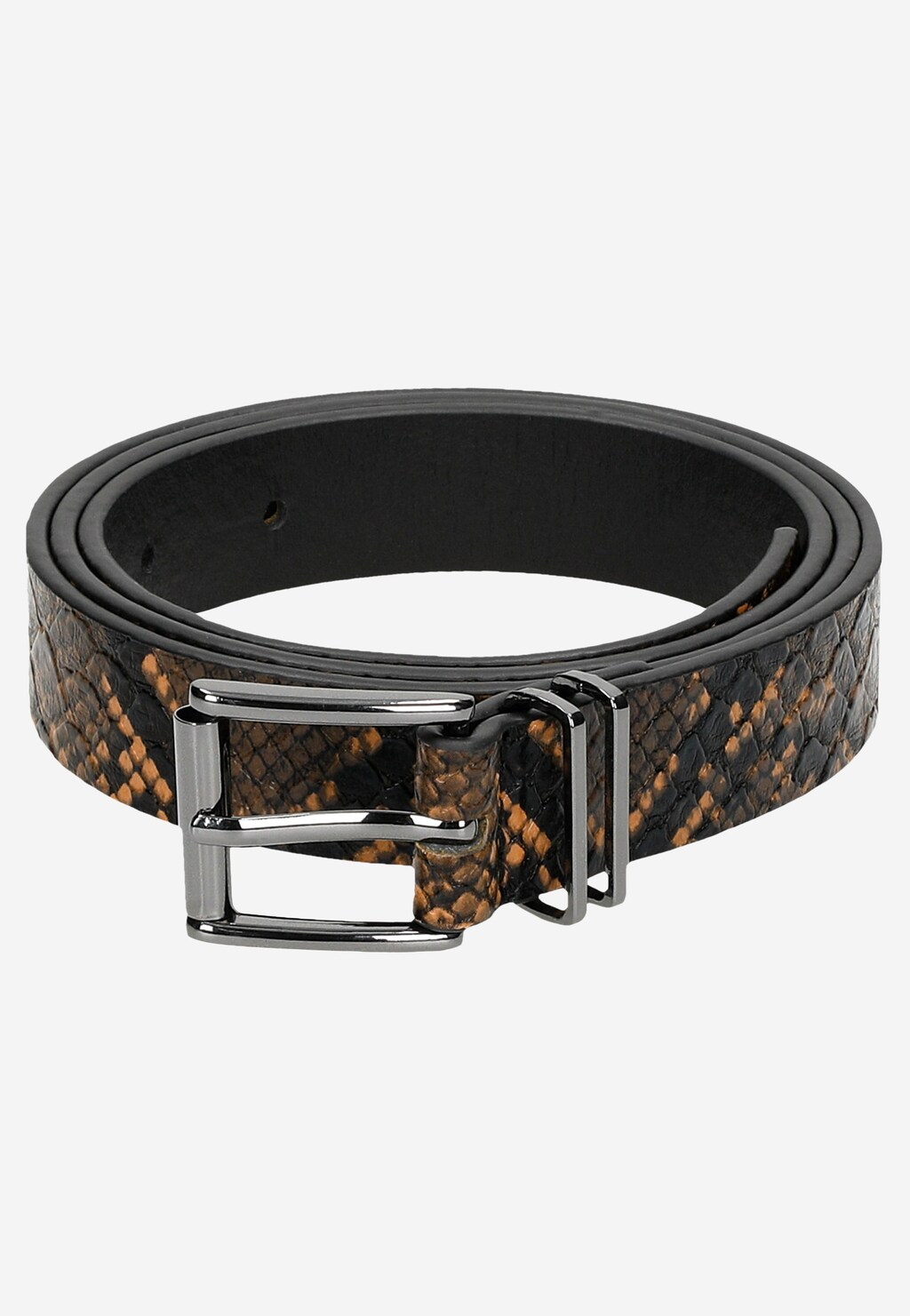 WJS czarno-brązowy pasek damski WJS91004-82 Widok 5