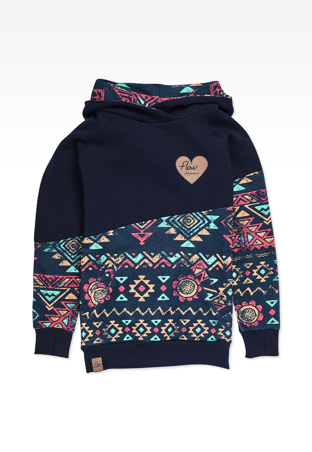 Bluza damska FLOW EXPERIENCE we wzór aztecki K250005-86 Widok 1