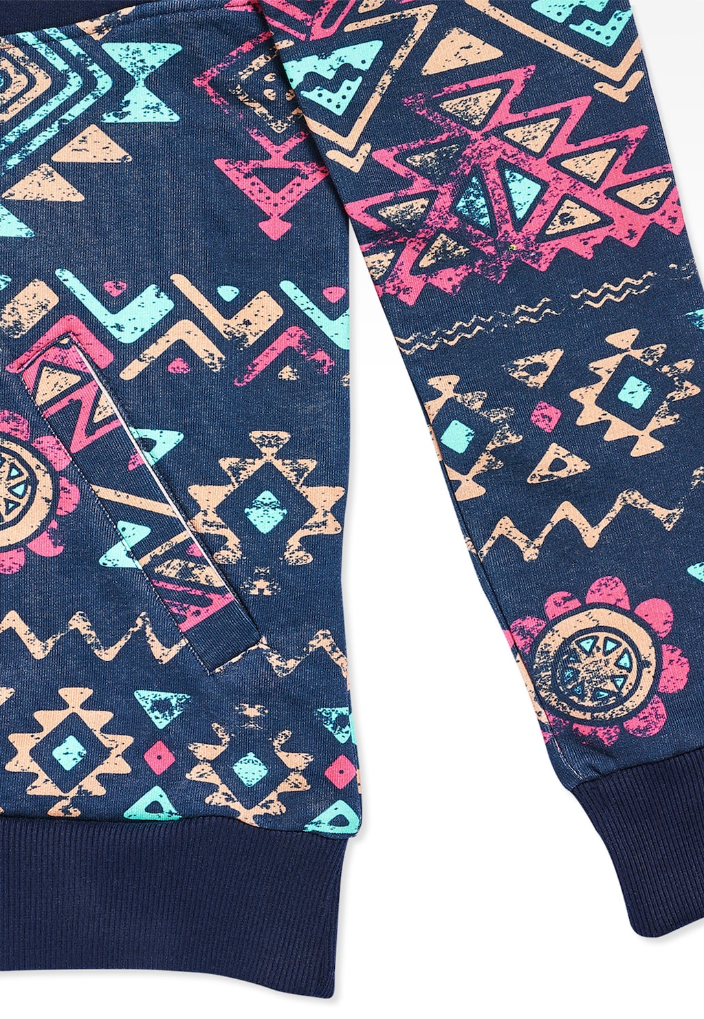 Bluza damska FLOW EXPERIENCE we wzór aztecki K250005-86 Widok 4