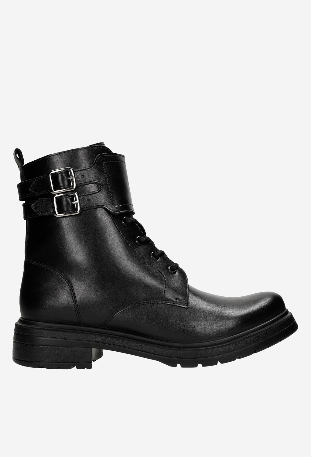 Kvalitná členková obuv dámska z odolnej lícovej kože 64028-51 Widok 1