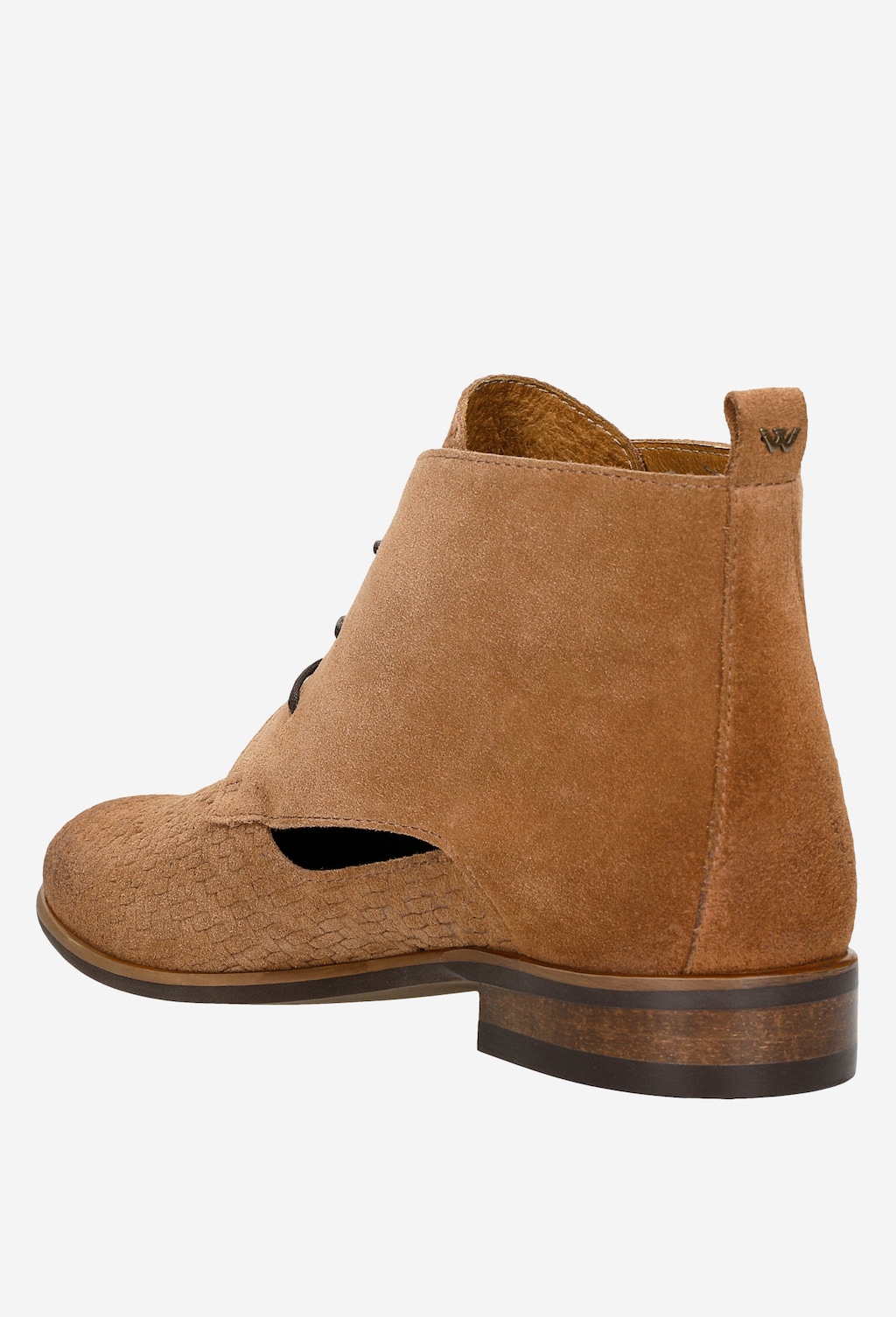 Bledohnedé nízke čižmy na vychádzky do mesta 64036-62 Widok 4