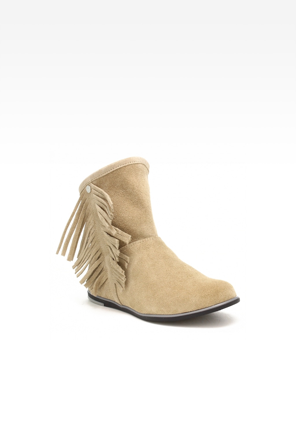 Kotníčkové boty BARTEK 17233019, pro dívky, béžové Widok 2