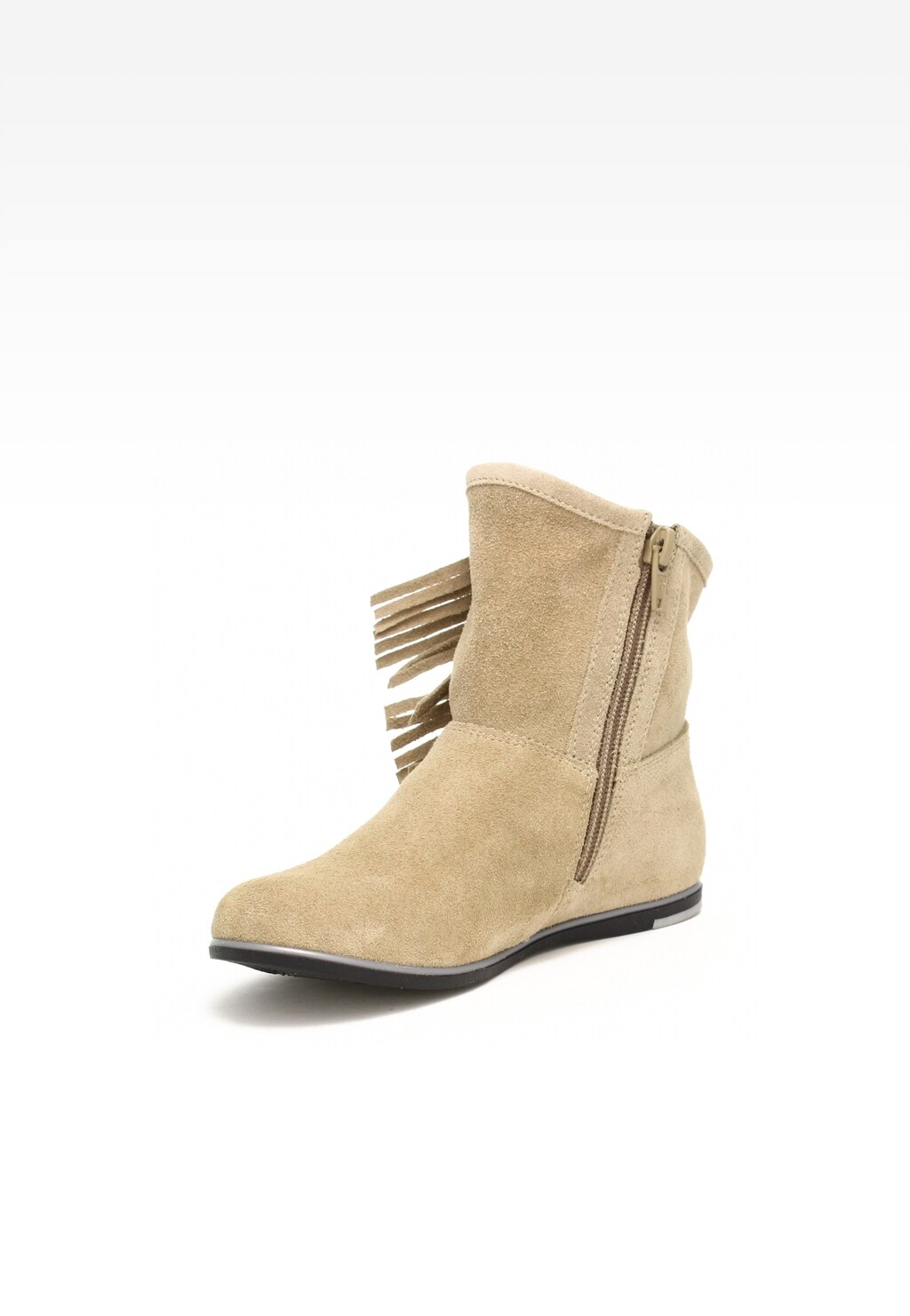 Kotníčkové boty BARTEK 17233019, pro dívky, béžové Widok 3