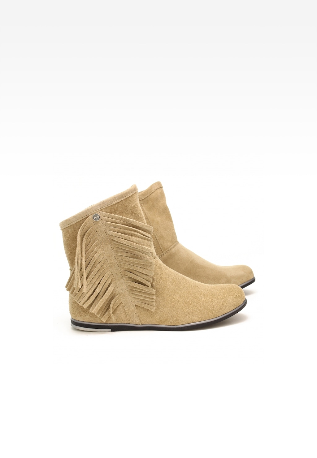 Kotníčkové boty BARTEK 17233019, pro dívky, béžové Widok 6