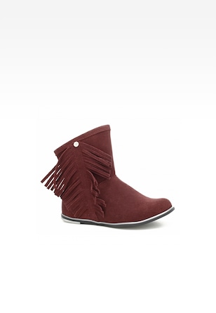 Kotníkové boty BARTEK 14233020, pro dívky, bordó