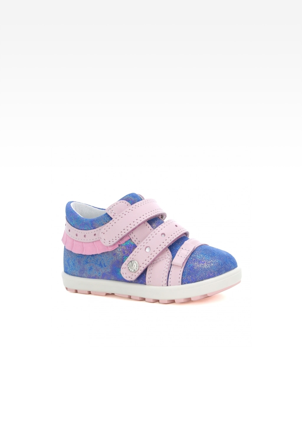 Mini first steps BARTEK W-011733-5/V06 II, dla dziewcząt, niebiesko-różowy Widok 1