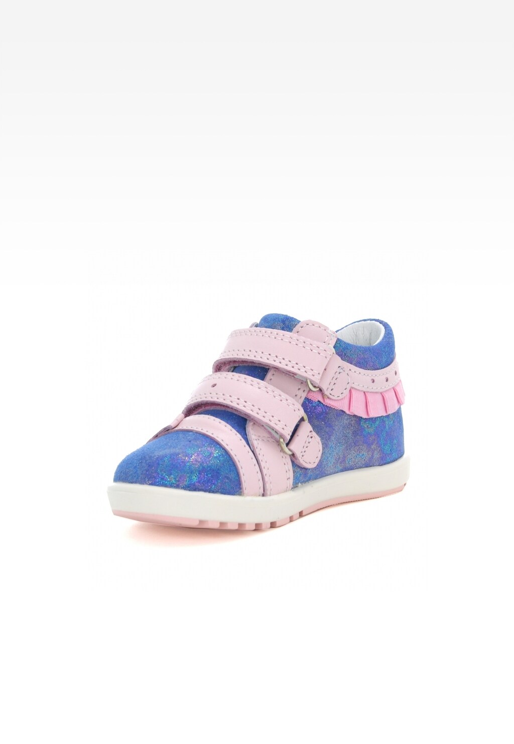 Mini first steps BARTEK W-011733-5/V06 II, dla dziewcząt, niebiesko-różowy Widok 3