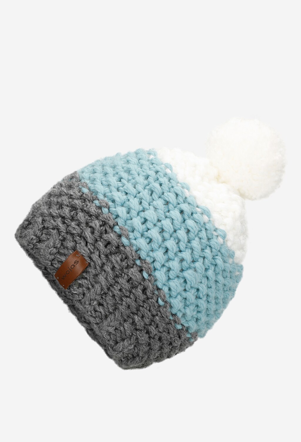 Czapka damska z pomponem HANDMADE  96003-17 Widok 2