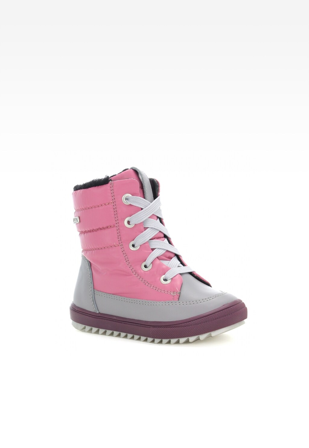 Trzewiki ocieplane BARTEK T-64769L/89F II, dla dziewcząt, różowo-srebrny Widok 1