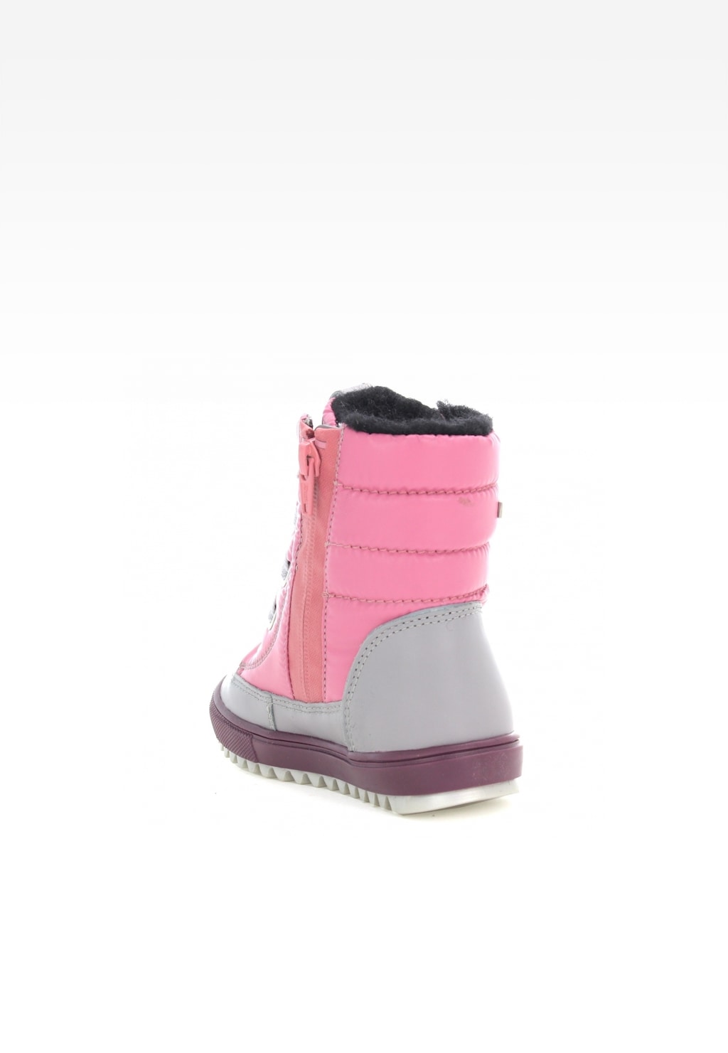 Trzewiki ocieplane BARTEK T-64769L/89F II, dla dziewcząt, różowo-srebrny Widok 5