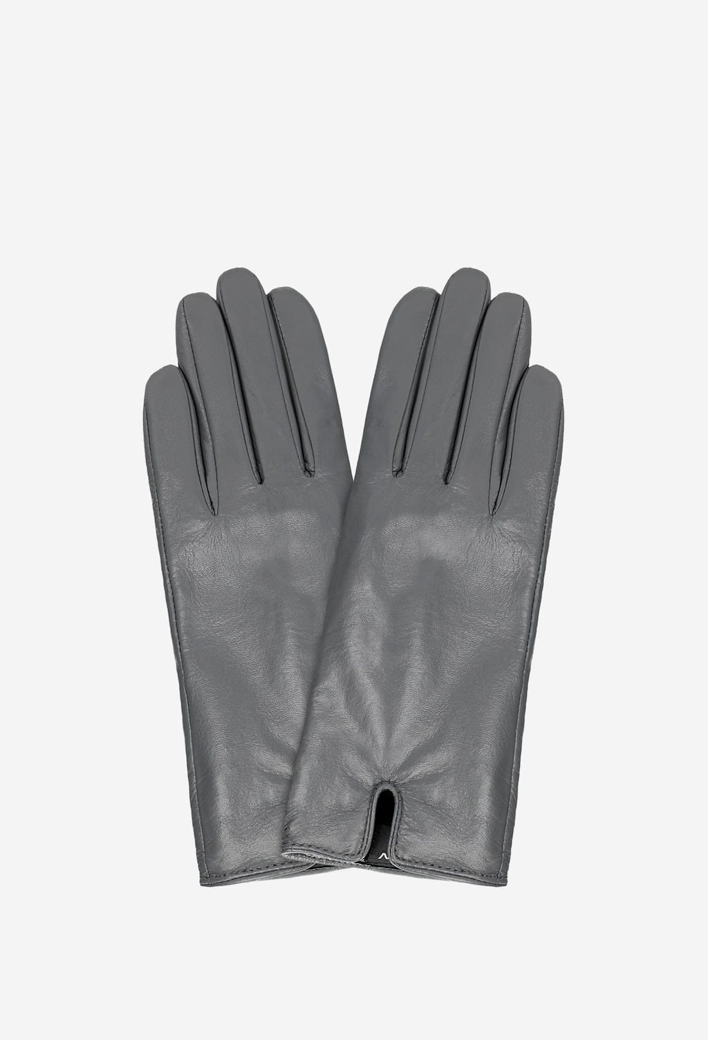 Dámske kožené rukavice v jedinečnej šedej farbe 98115-50 Widok 2