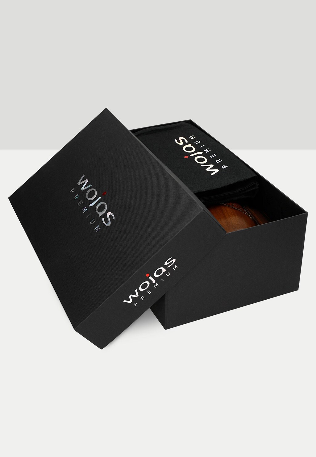 Hnedé pánske elegantné topánky na každú príležitosť 100615-2 Widok 4