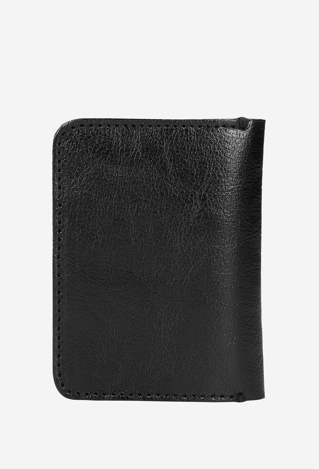 Černá kožená peněženka pánská s výrazným lemováním 91038-51 Widok 3