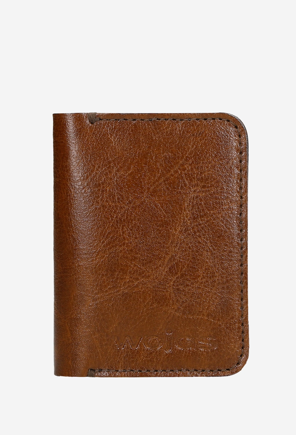 Jasnobrązowy portfel męski - slim wallet 91038-53 Widok 1