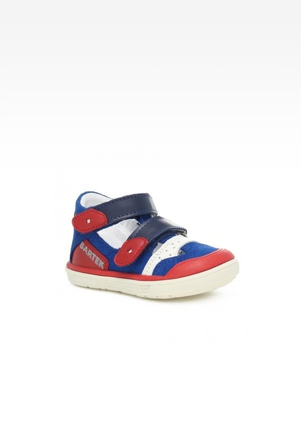 Obuwie profilaktyczne bartek baby BARTEK 81885-001, czerwono-niebieski