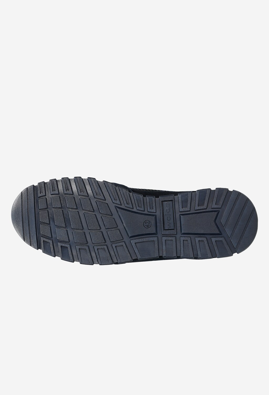 Granatowe sznurowane sneakersy męskie  10082-76 Widok 6